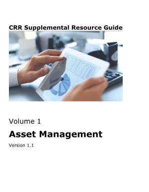 CRR Resource Guide: Asset Management