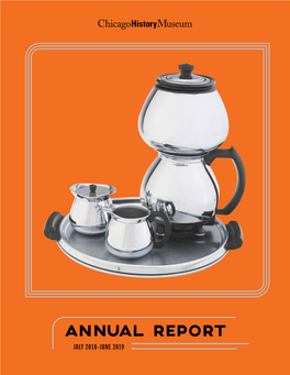 The 2019 Chicago History Museum Annual Report