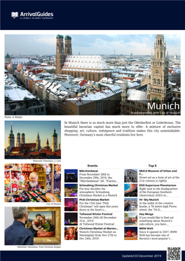 Your Guide to Munich