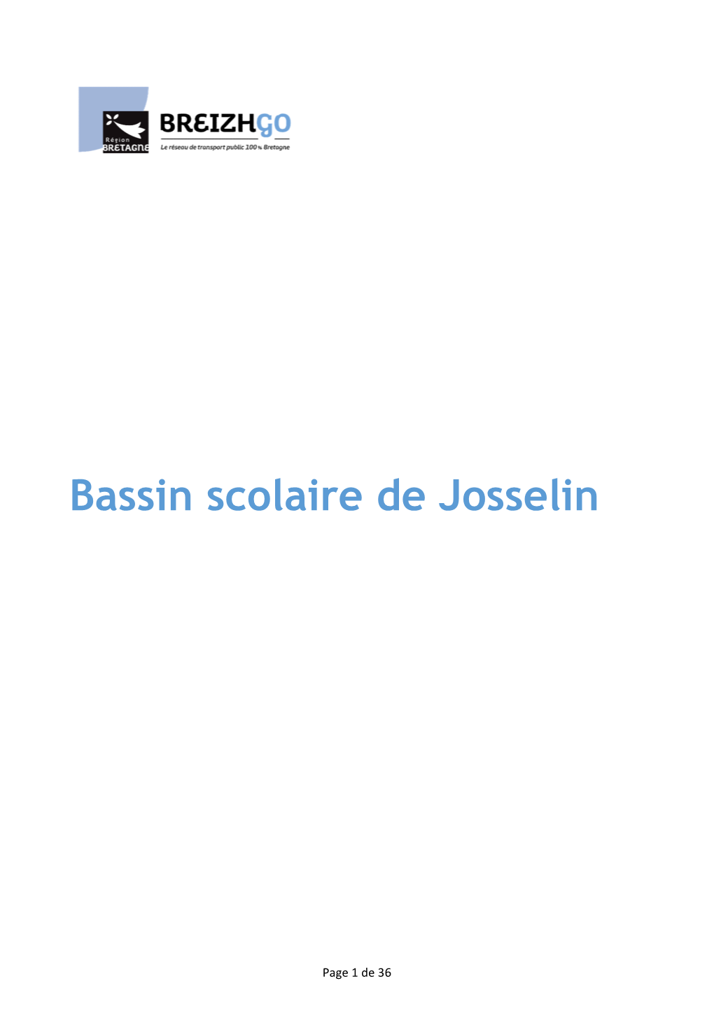 Bassin Scolaire De Josselin