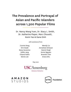 Asians & Pacific Islanders Across 1300 Popular Films (2021)