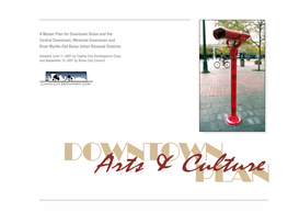 Downtown Arts & Culture Plan