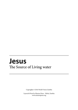 The Source of Living Water