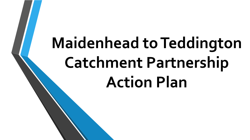Maidenhead to Teddington Catchment Partnership Action Plan Introduction