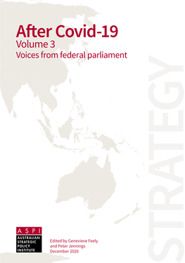 After Covid-19 Volume 3: Voices from Federal Parliament