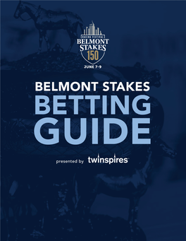 The 2018 Belmont Stakes Betting Guide