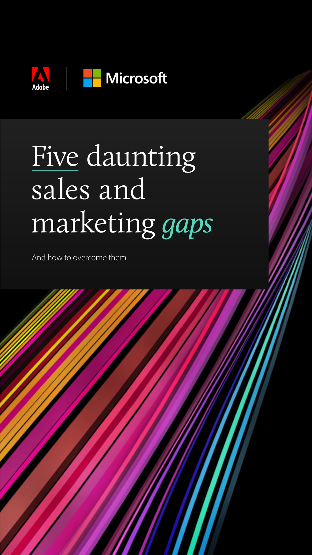 Five Daunting Sales and Marketing Gaps
