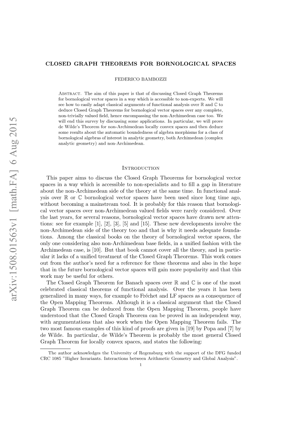 Arxiv:1508.01563V1 [Math.FA] 6 Aug 2015 R 05”Ihrivrat.Itrcin Ewe Arithme Between Interactions Invariants