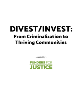 Divest/Invest Groups and Campaigns