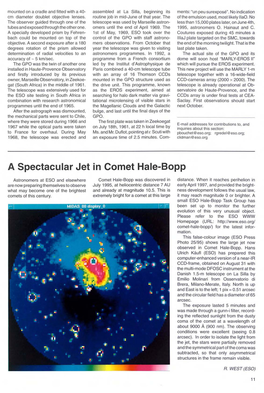 A Spectacular Jet in Comet Hale-Bopp