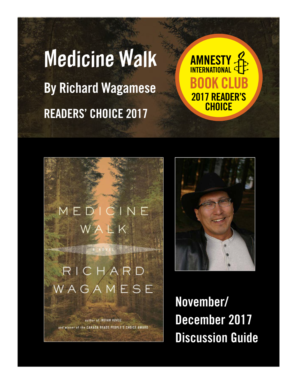 Medicine Walk by Richard Wagamese READERS’ CHOICE 2017
