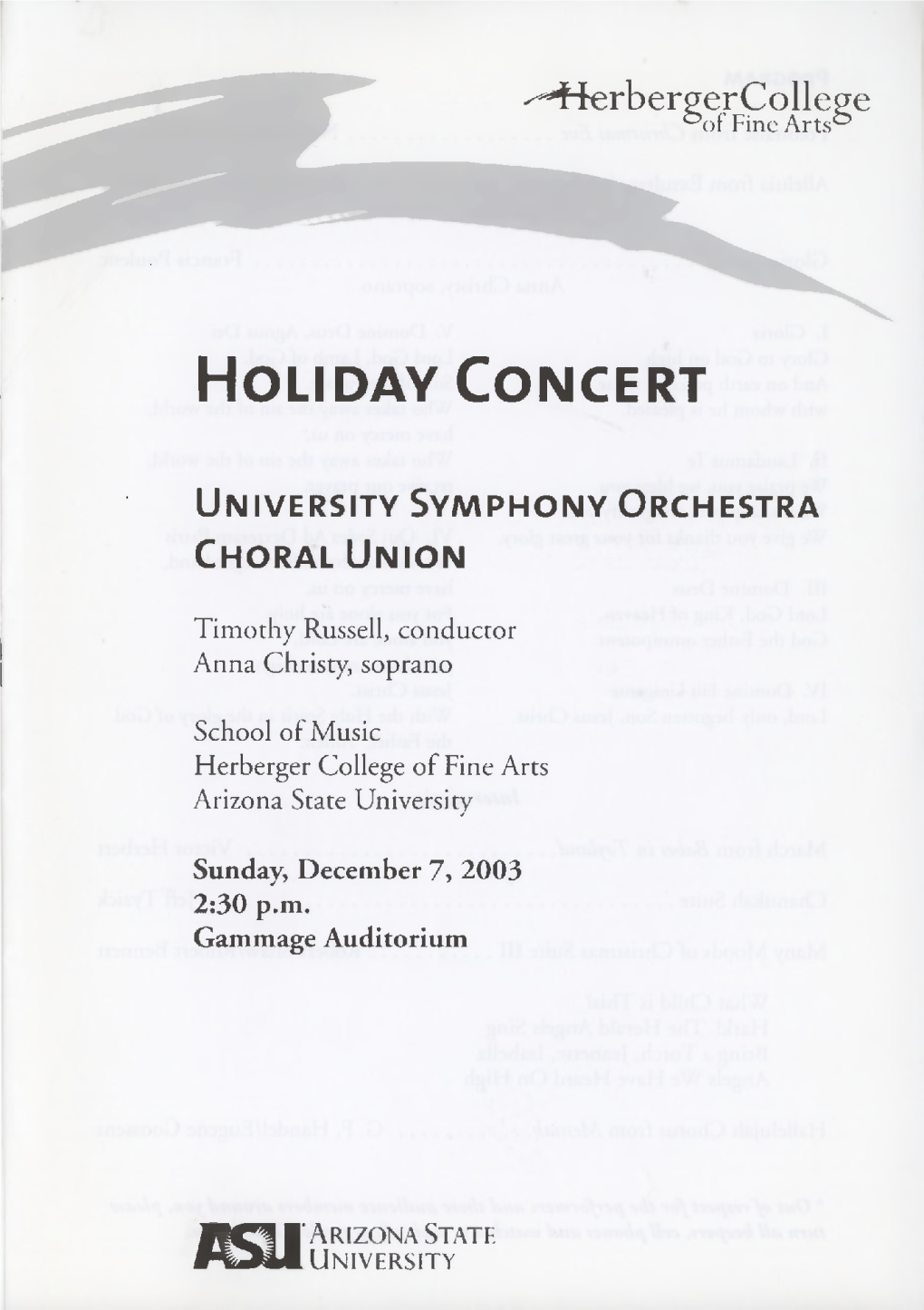 Holiday Concert