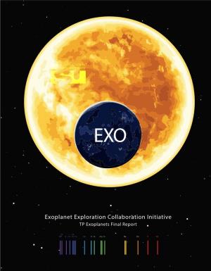 Exoplanet Exploration Collaboration Initiative TP Exoplanets Final Report