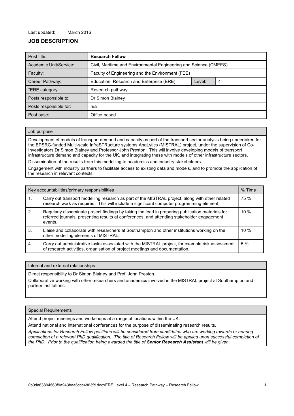 Person Specification s14