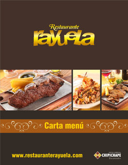 Carta Rayuela Restaurante Oct6
