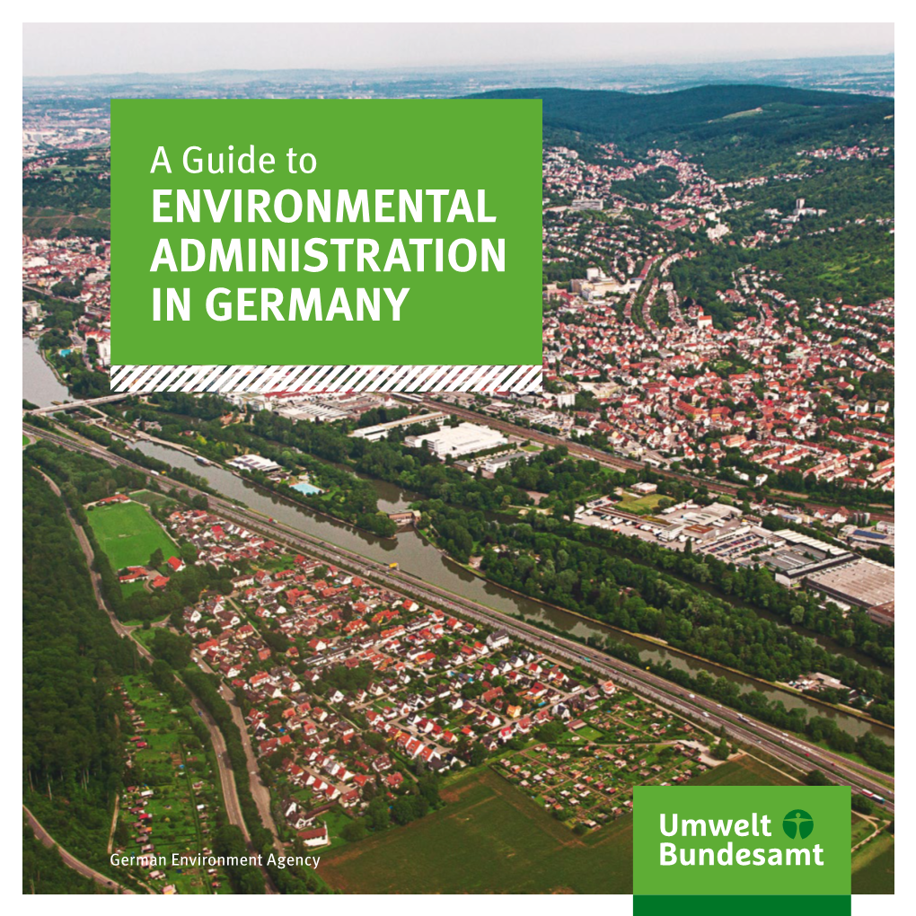 ENVIRONMENTAL ADMINISTRATION in GERMANY Imprint