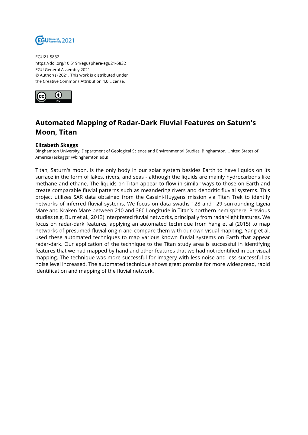 Automated Mapping of Radar-Dark Fluvial Features on Saturn's Moon, Titan