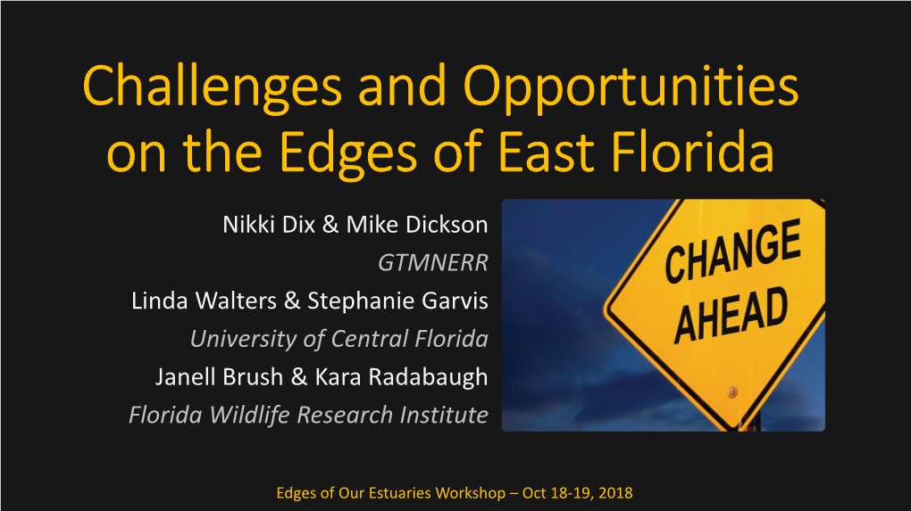 Shoreline Dynamics in East Florida