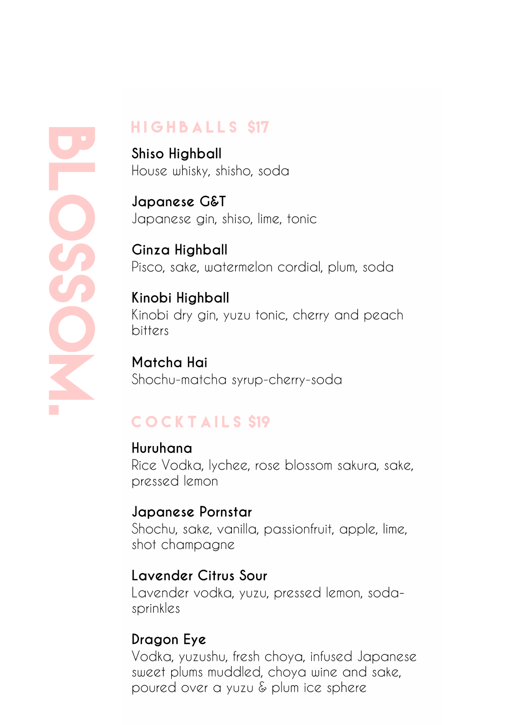 Blossom-Bar-Menu 20201028