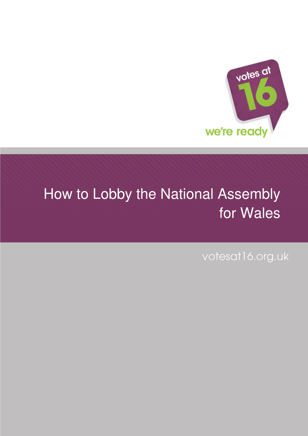 How to Lobby the National Assembly for Wales