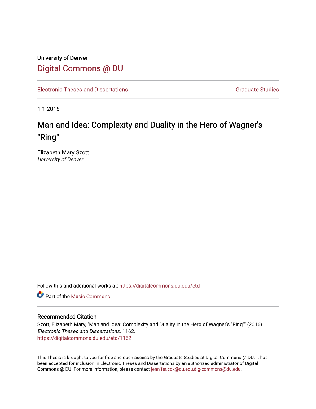 Complexity and Duality in the Hero of Wagner's 