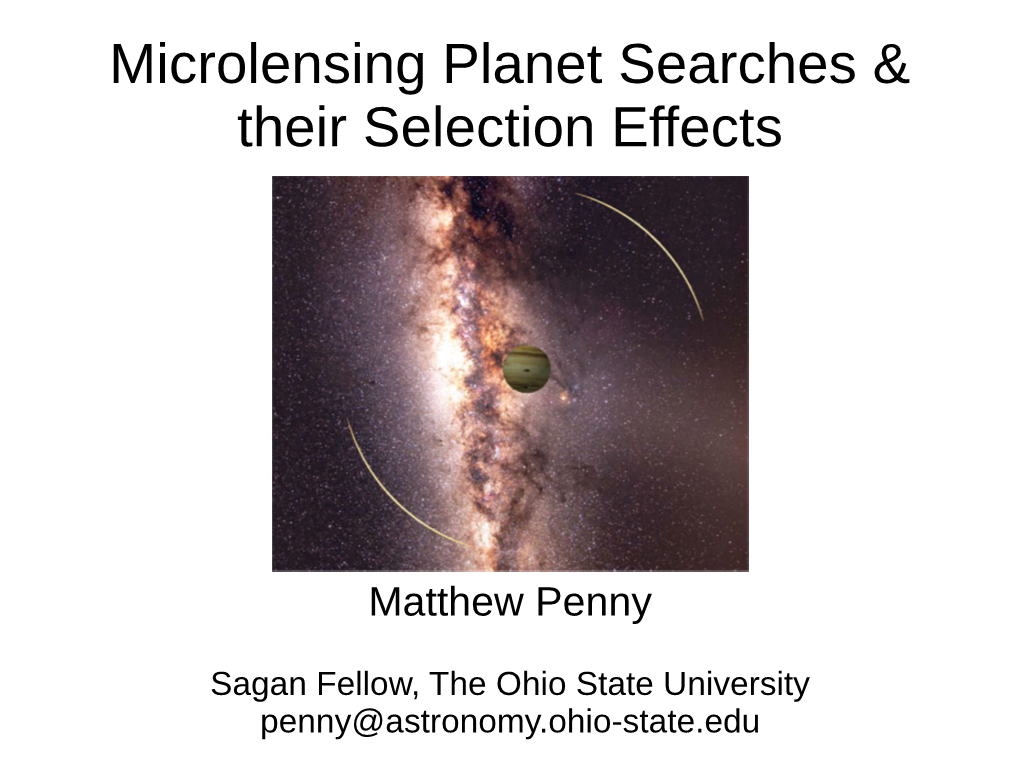 Microlensing Surveys