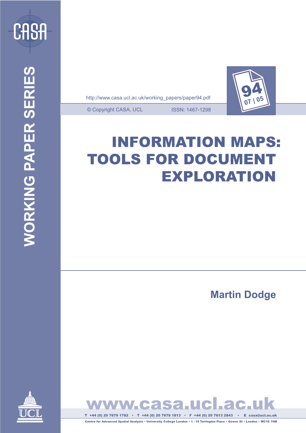 Information Maps