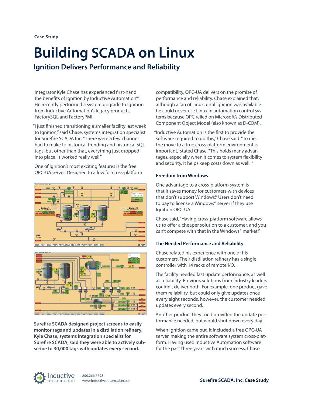 Building SCADA on Linux Ignition Delivers Performance and Reliability