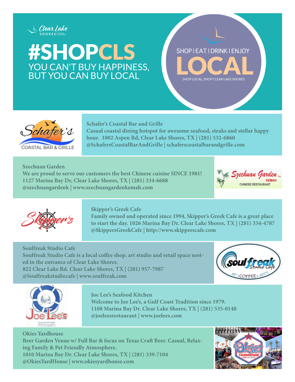 Shopcls You Can't Buy Happiness, but You Can Buy Local