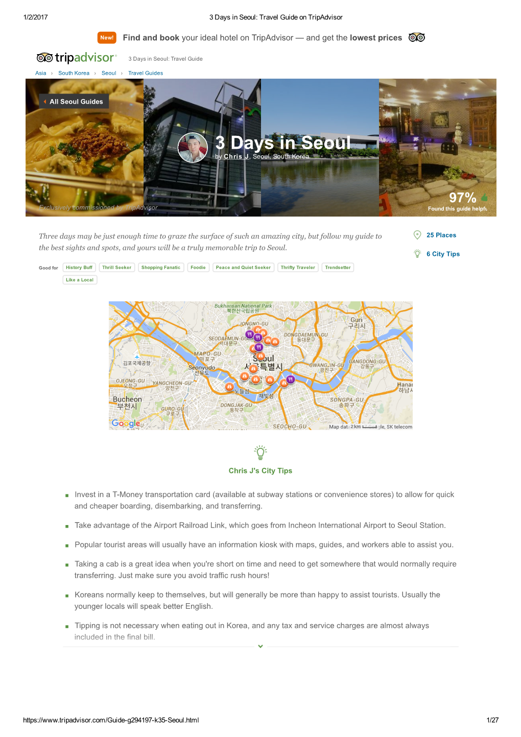 3 Days in Seoul: Travel Guide on Tripadvisor