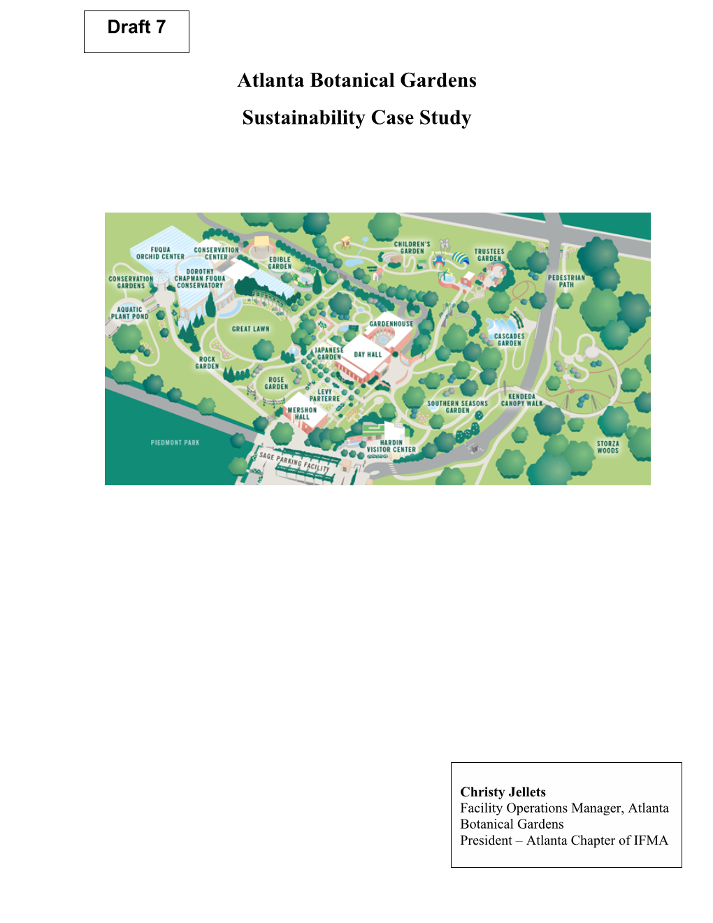 Atlanta Botanical Gardens Sustainability Case Study