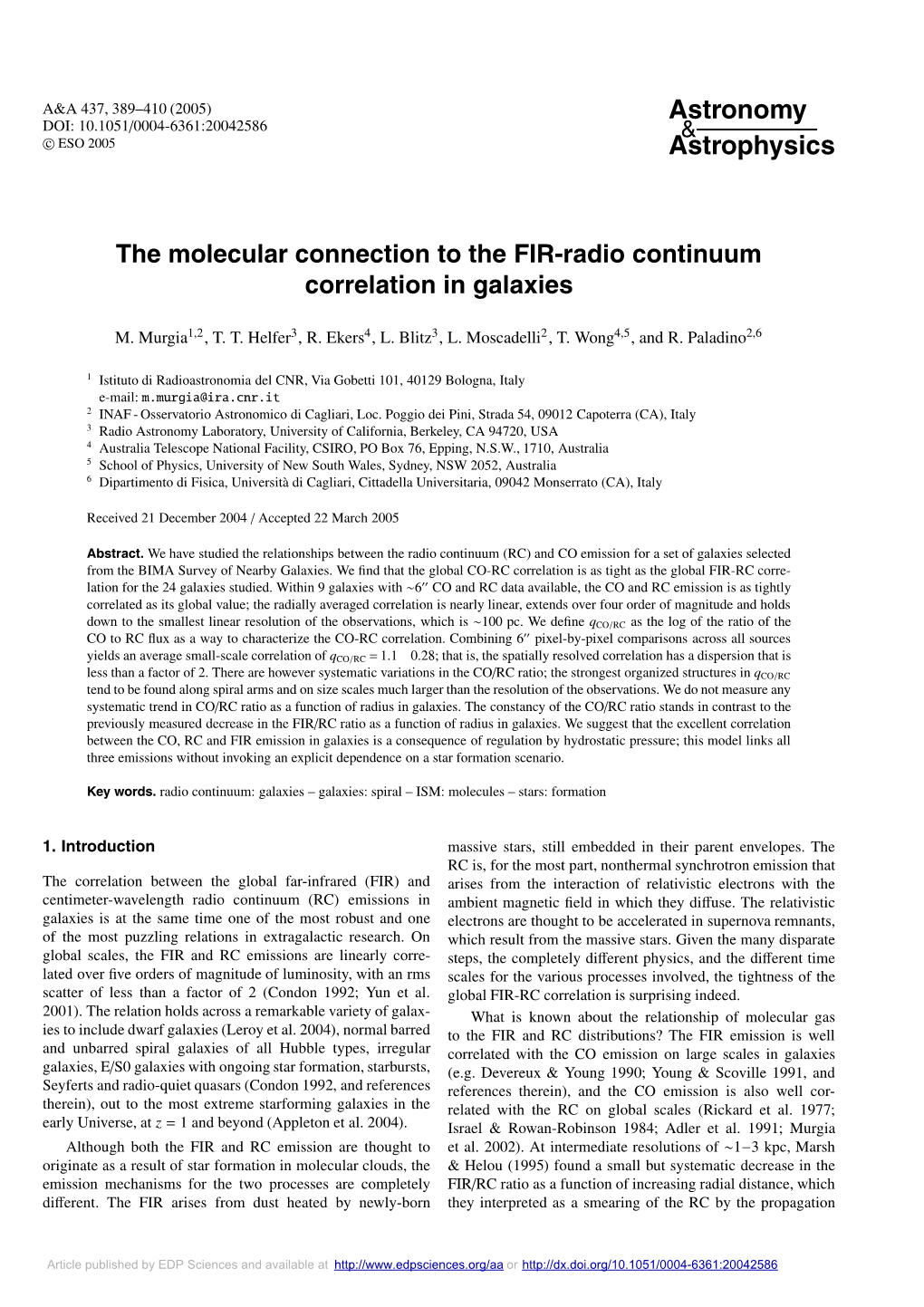 The Molecular Connection to the FIR-Radio Continuum Correlation in Galaxies