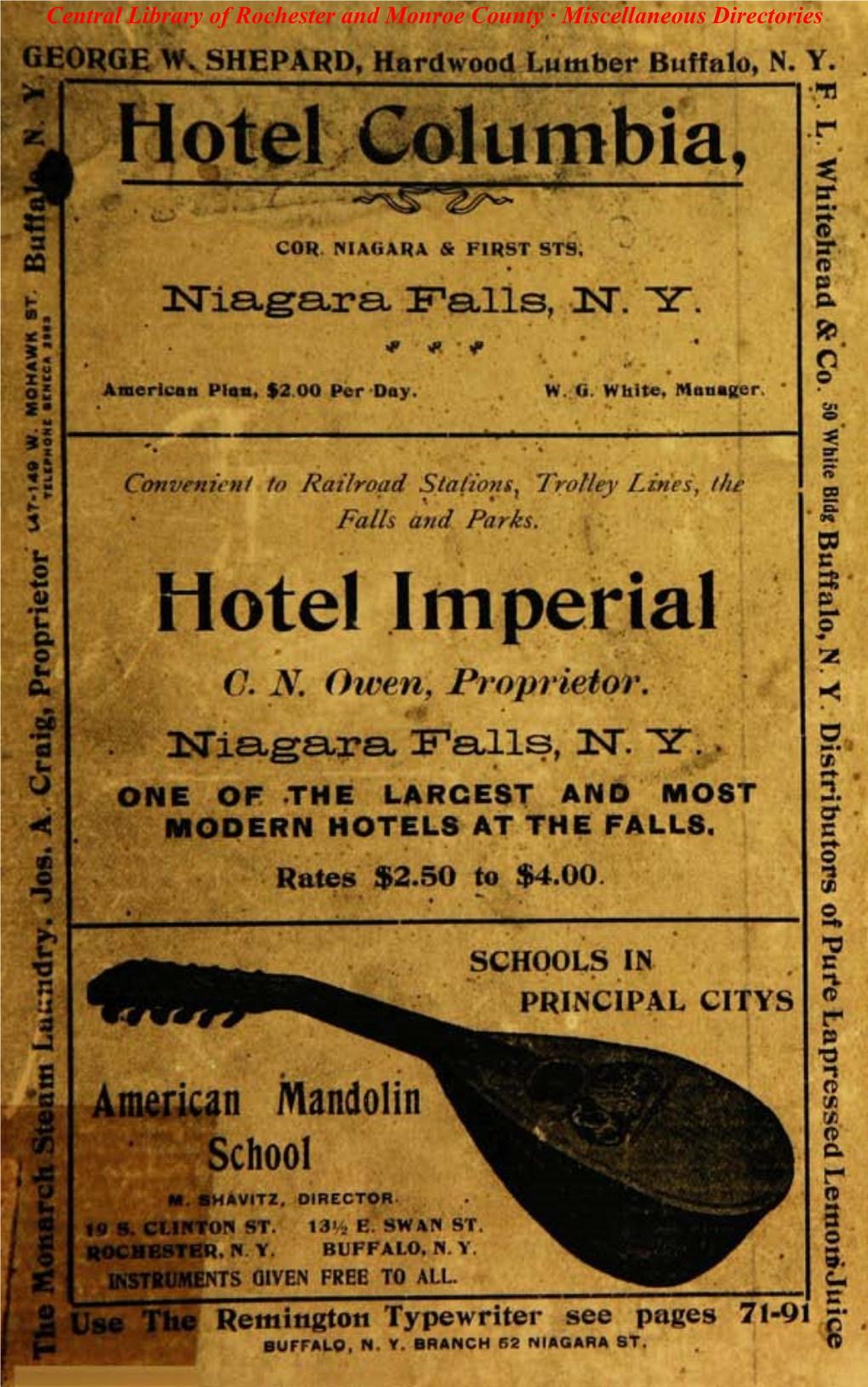 Hotel Columbia, Hotel Imperial