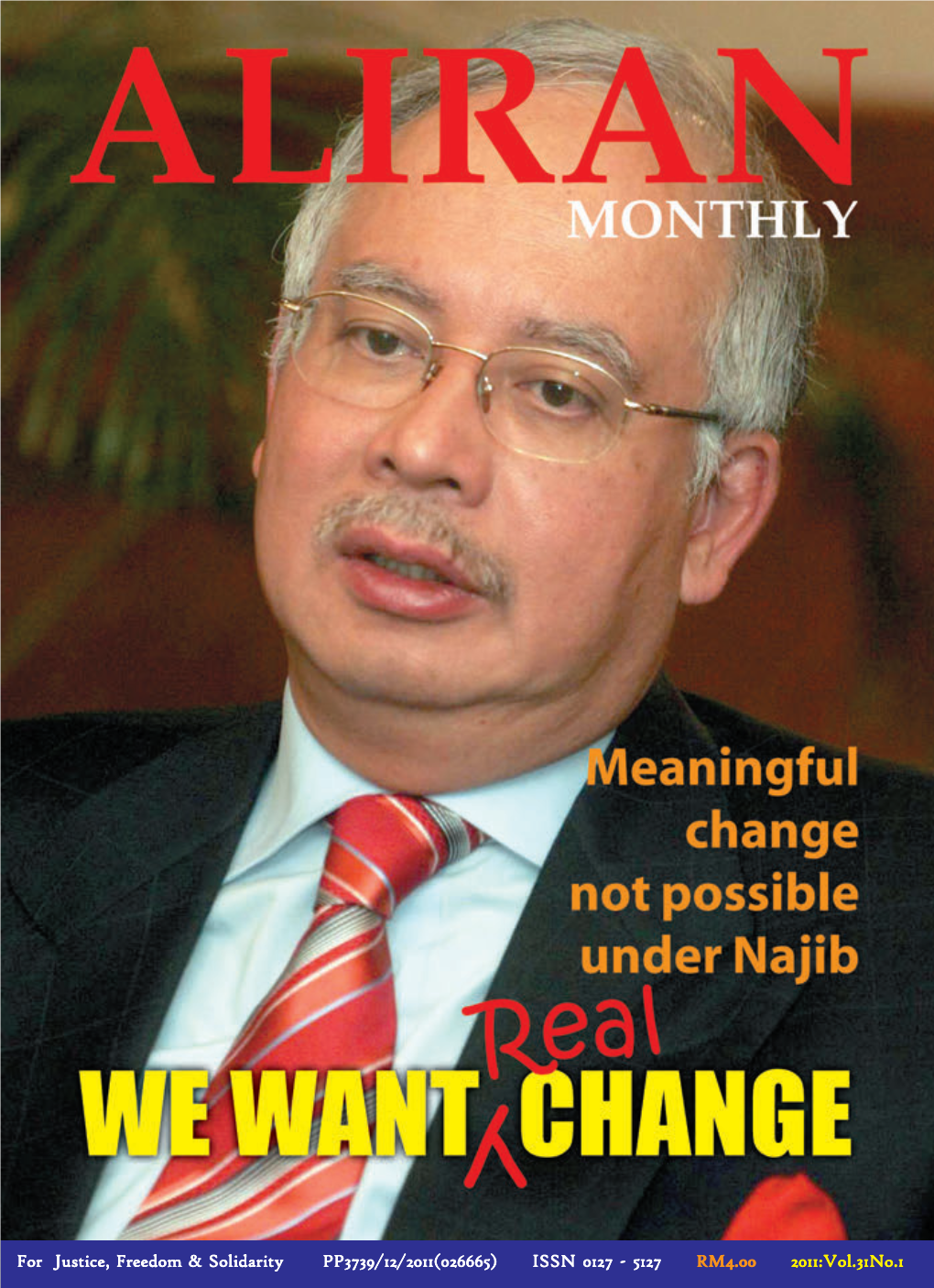 5127 RM4.00 2011:Vol.31No.1 For