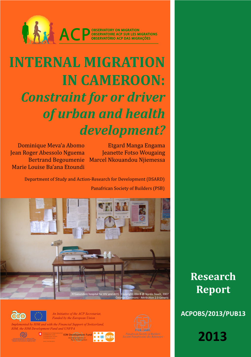 Internal Migration in Cameroon