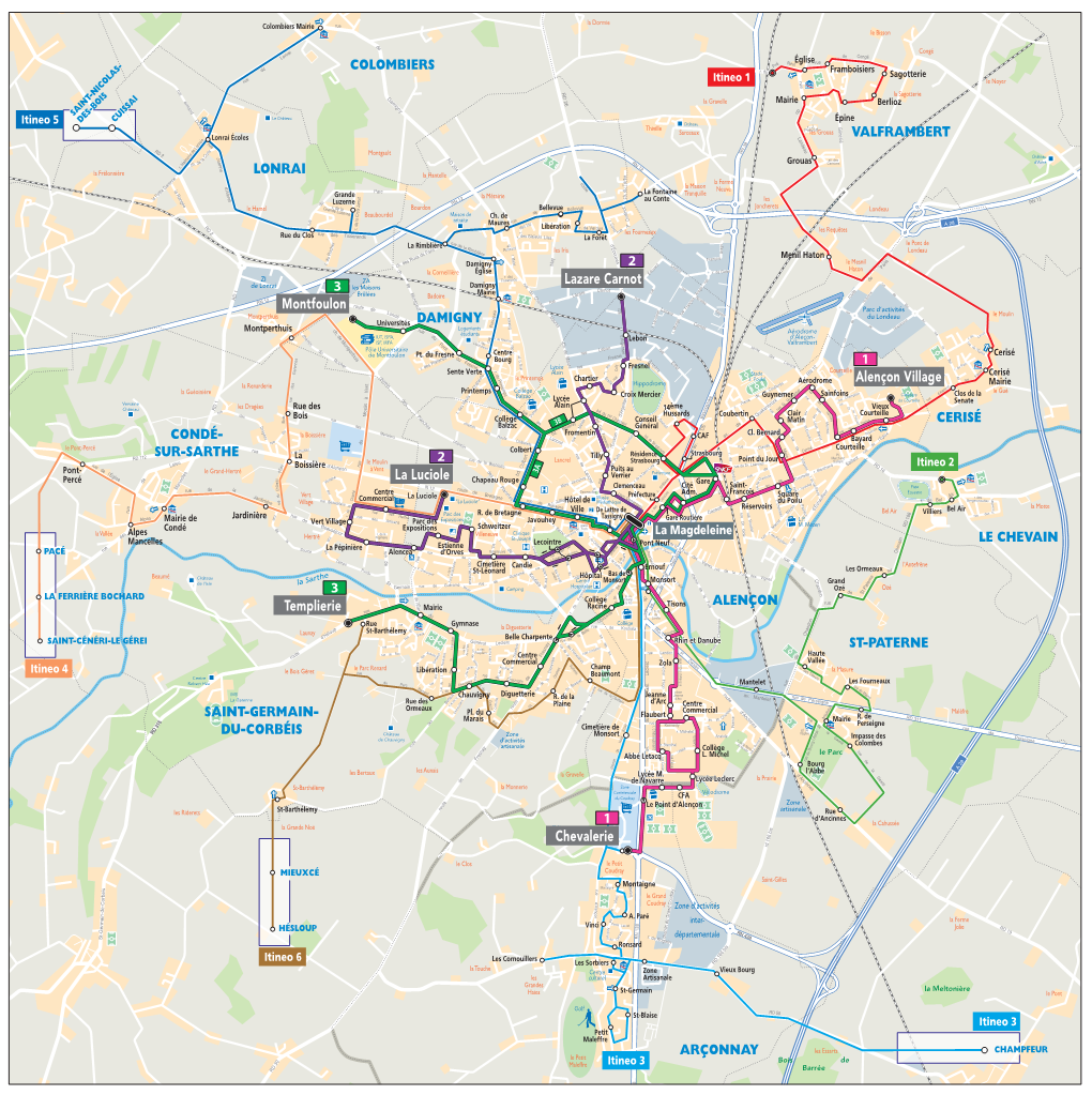 Télécharger Le Plan Du Réseau Altobus