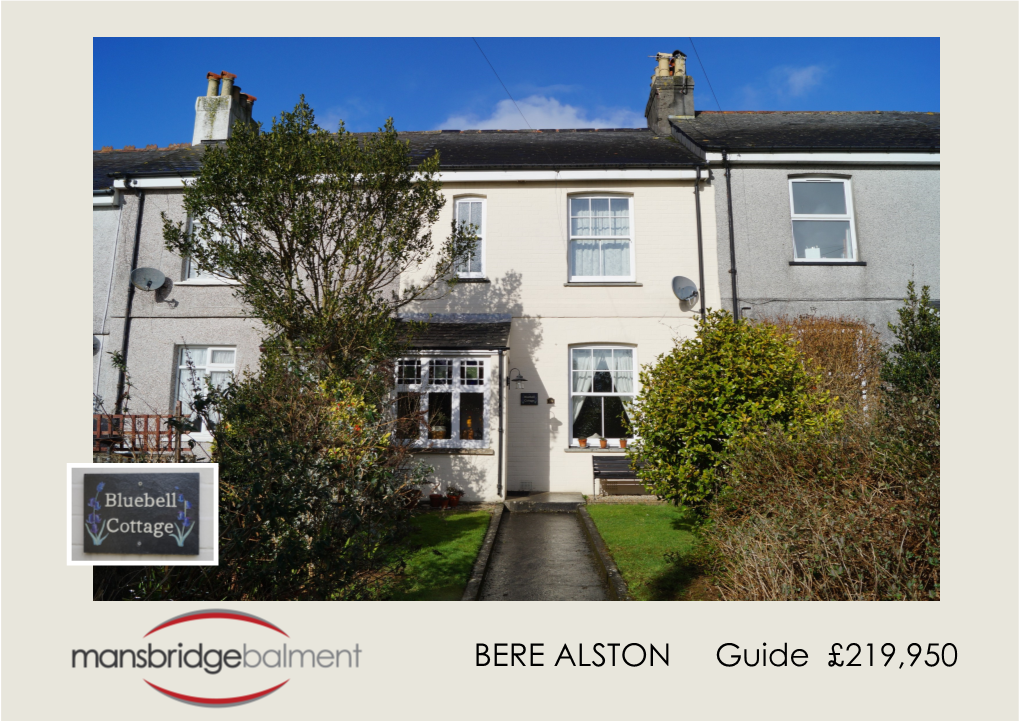 BERE ALSTON Guide £219,950