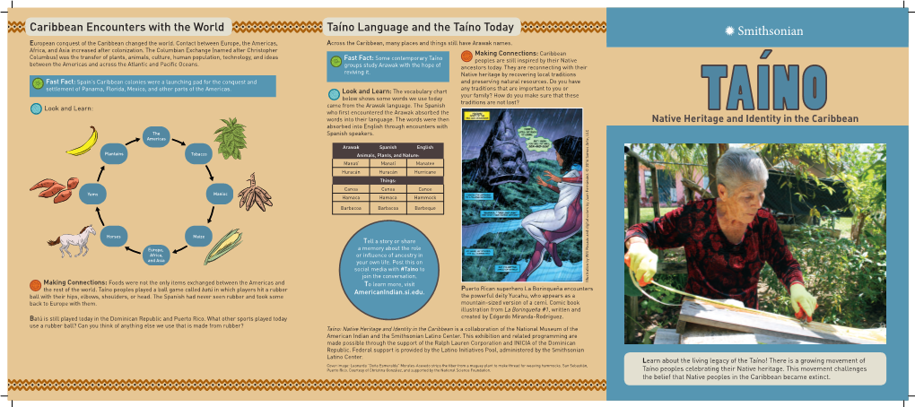 Taíno Language and the Taíno Today