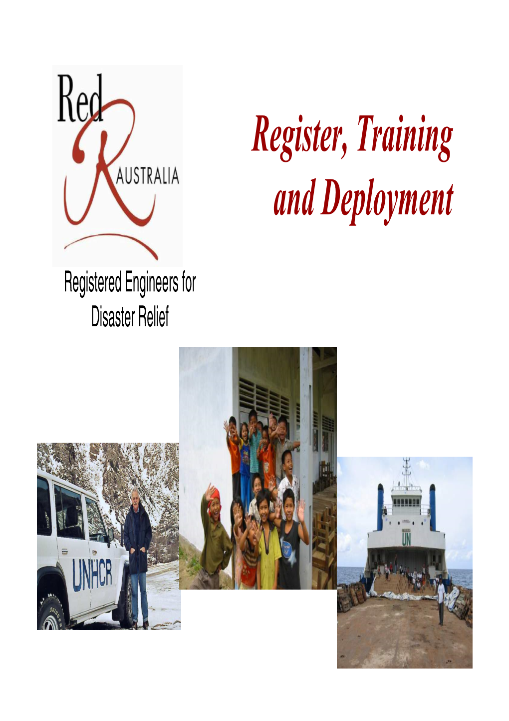 Register, Training and Deployment