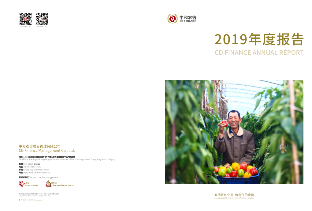 Cd Finance Annual Report