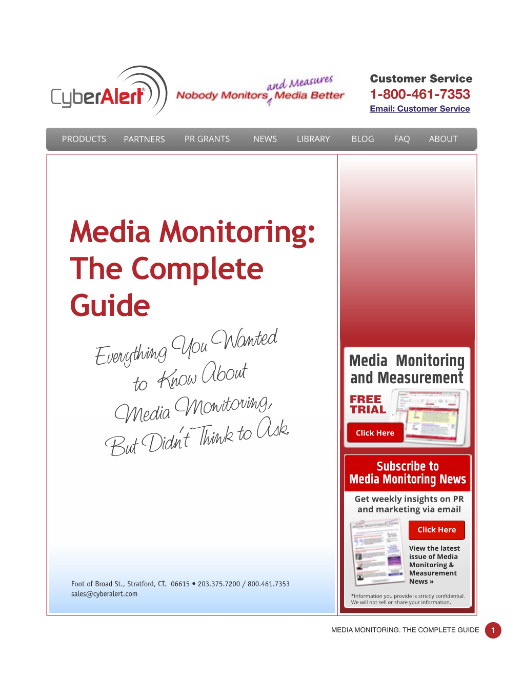 Media Monitoring: the Complete Guide