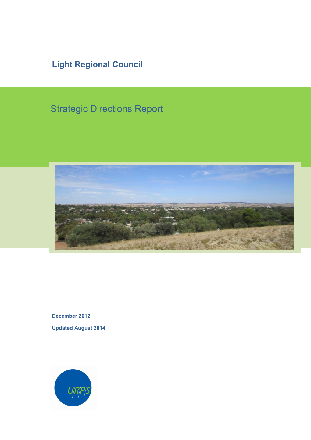 Strategic Directions Report