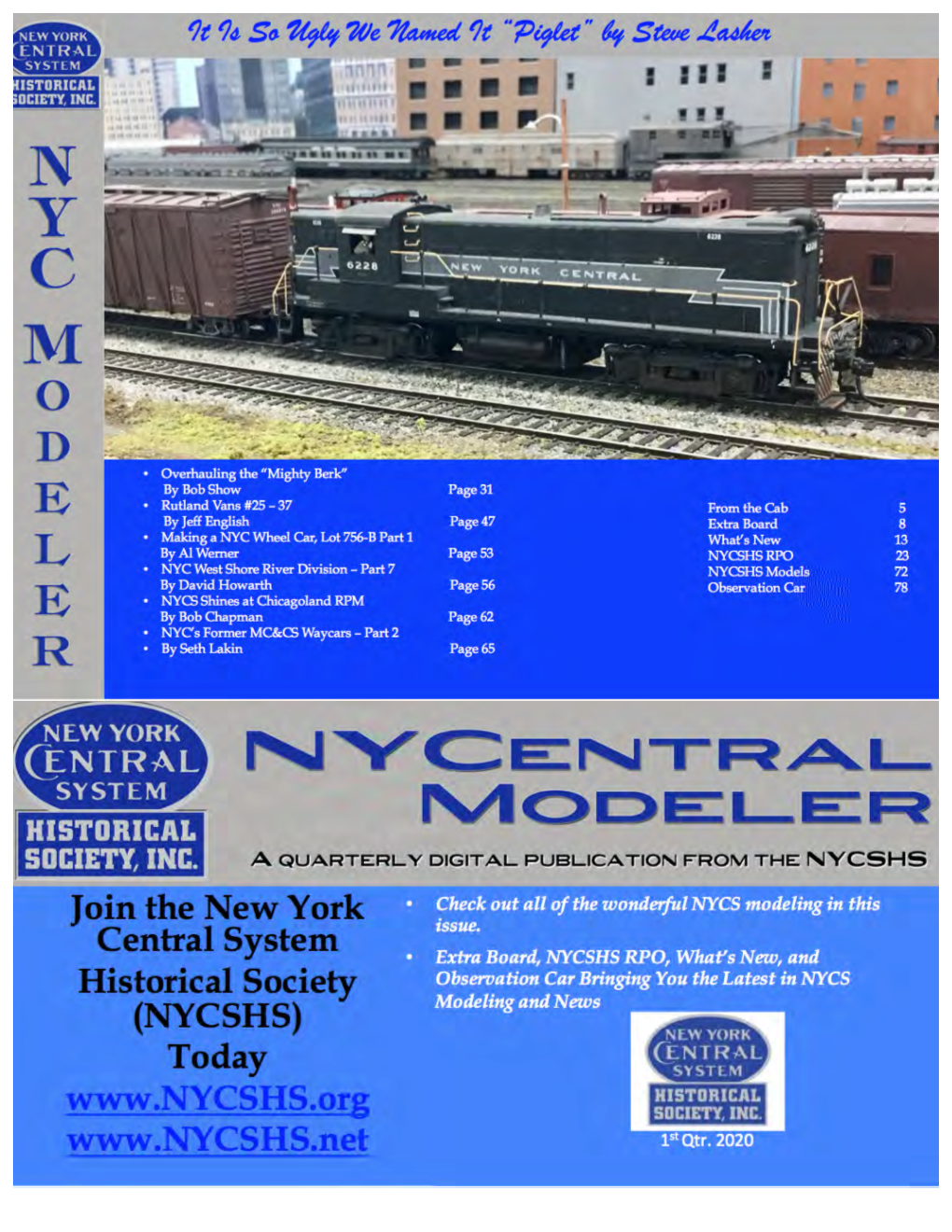 Nycentralmodeler 2020 1Q.Pdf