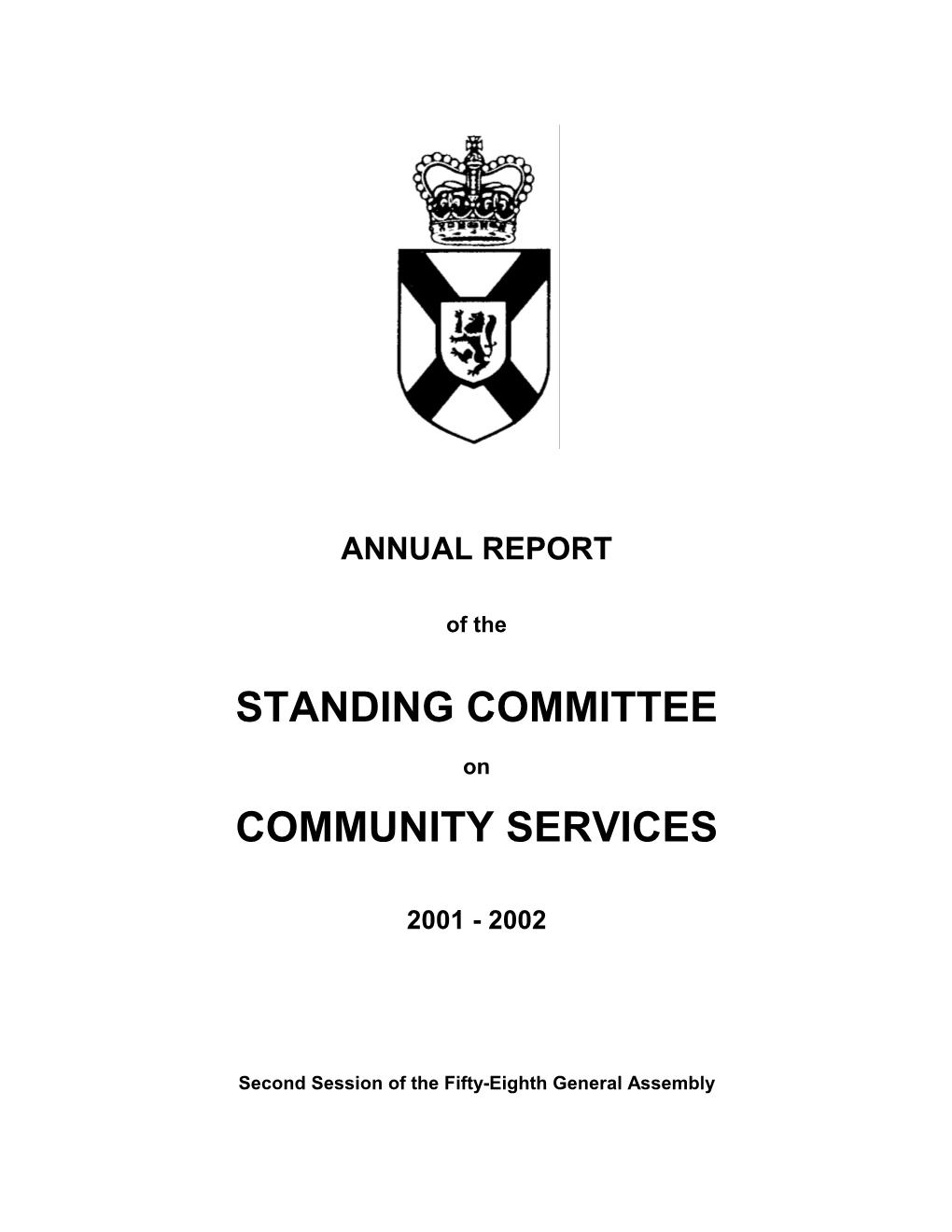 Standing Committee Community Services