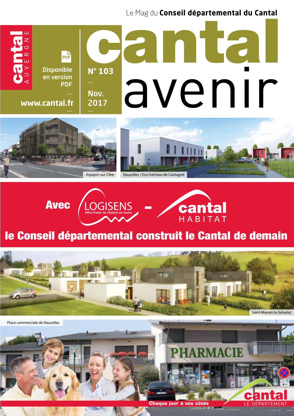 Le Conseil Départemental Construit Le Cantal De Demain Avec