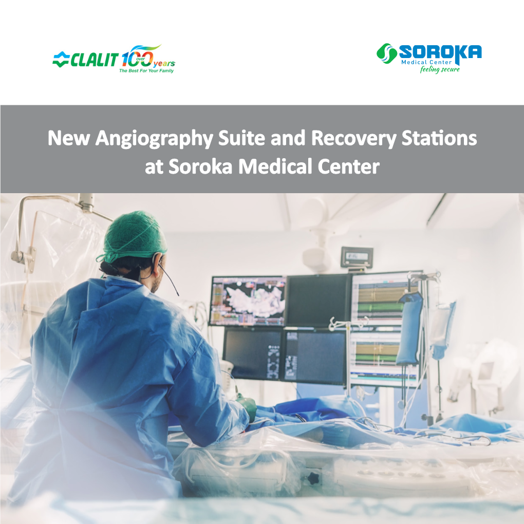 New Angiography Suite and Recovery Stations at Soroka Medical Center
