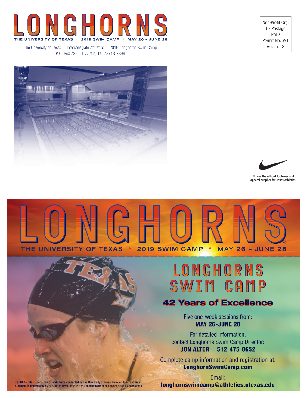 Longhorns Swim Camp Longhorns Swim Camp