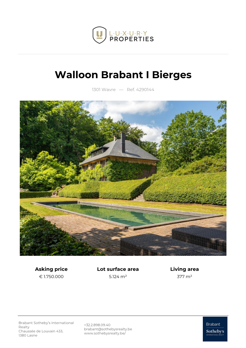 Walloon Brabant I Bierges