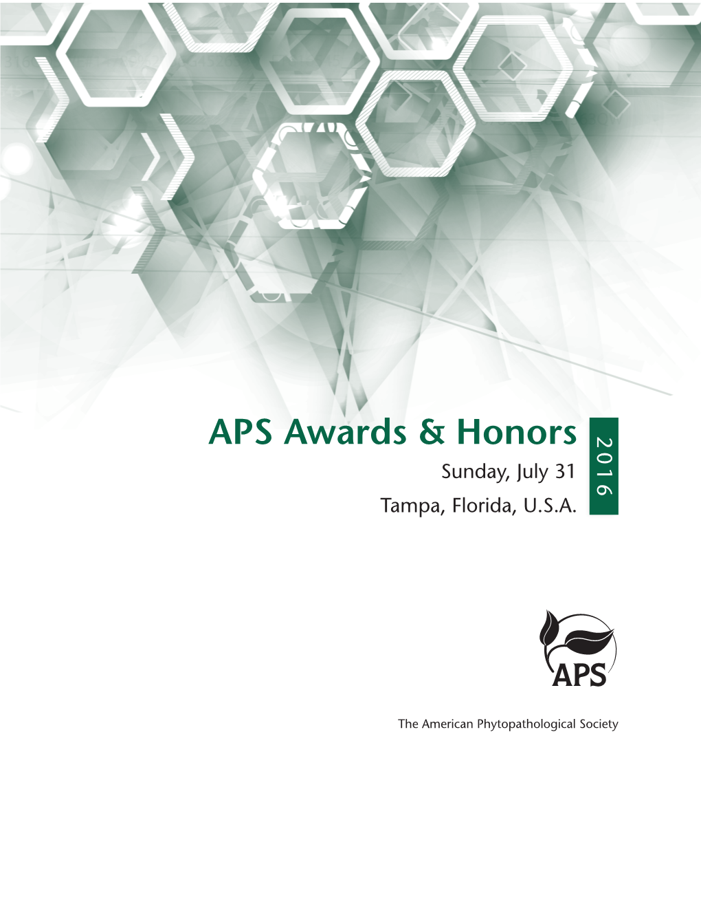 APS Awards & Honors