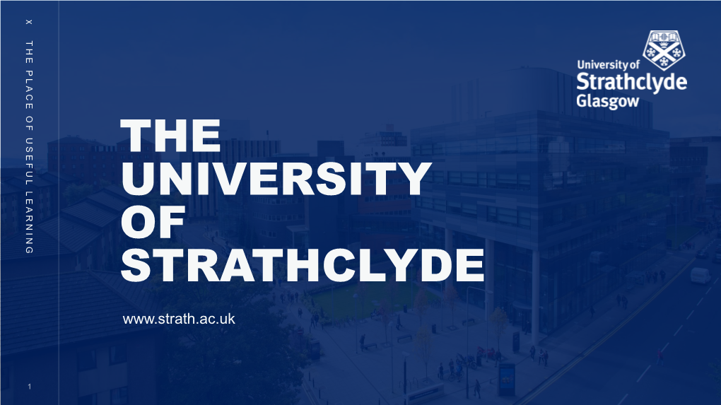 The University of Strathclyde